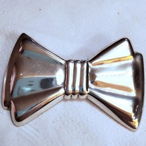 SOLID Sterling Silver Bow Tie 2.50"×1.75" 25.90gr